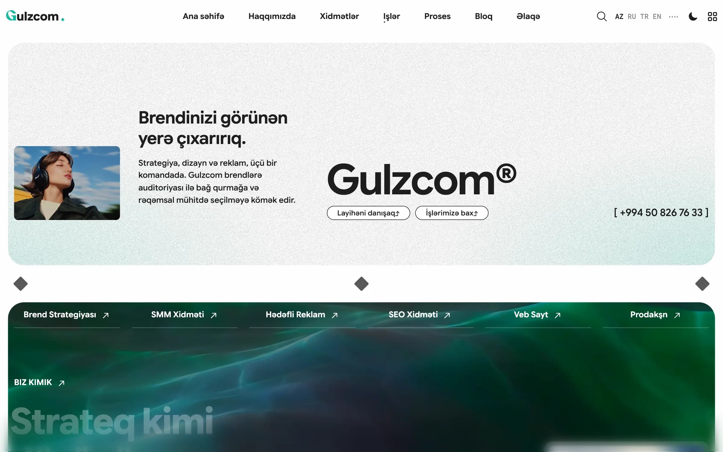 Gulzcom | Digital Agency Website