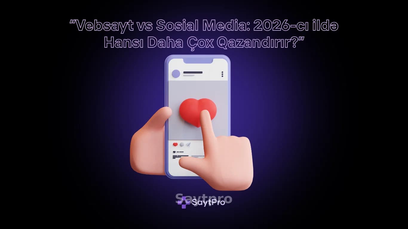 Vebsayt, yoxsa sosial media? Instagram biznesə bəs edirmi